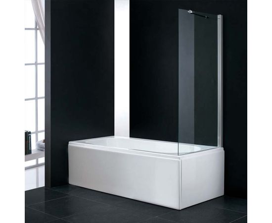 Axis Bath Side Panel Σταθερό Πλαϊνό Μπανιέρας 69x140cm Clear Glass - Φύλλα Μπανιέρας στο AFOI TOGIA