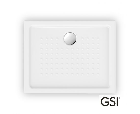 GSI Slim  Ορθογώνια Πορσελάνινη Ντουζιέρα 72x90cm Λευκή - Ντουζιέρες  στο AFOI TOGIA GSI Slim  Ορθογώνια Πορσελάνινη Ντουζιέρα 72x90cm Λευκή - Ντουζιέρες  στο AFOI TOGIA