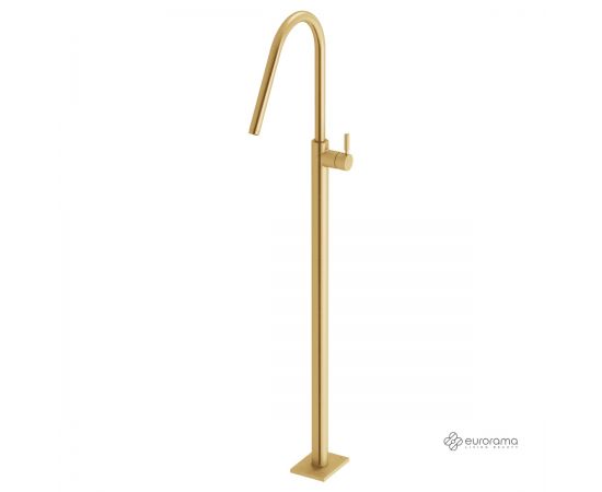 Eurorama  Αναμεικτική Μπαταρία Νιπτήρα Gold Brushed - Νιπτήρα  στο AFOI TOGIA