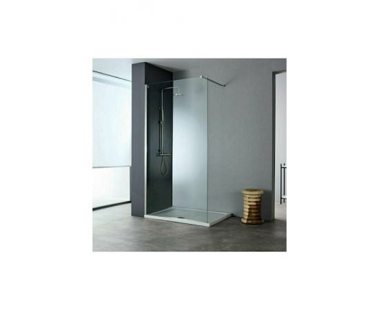 Devon Iwis Walk-In Διαχωριστικό Ντουζιέρας 87-89x200cm Clean Glass Inox Brushed - Καμπίνες στο AFOI TOGIA Devon Iwis Walk-In Διαχωριστικό Ντουζιέρας 87-89x200cm Clean Glass Inox Brushed - Καμπίνες στο AFOI TOGIA