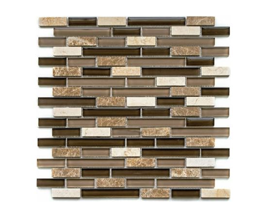 Γυάλινη Ψηφίδα Glass Mosaic D06 29,8x30,5 - Μπάνιο στο AFOI TOGIA