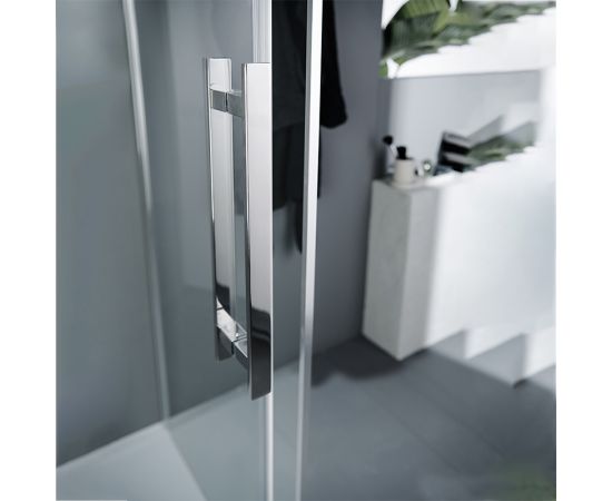 Devon Breeze Slider 137-141x200cm Clean Glass Chrome - Καμπίνες στο AFOI TOGIA