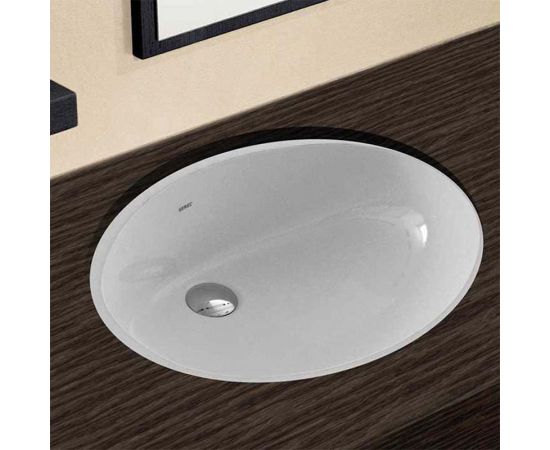 Serel 0501 Υποκαθήμενος Νιπτήρας Πορσελάνης 58x43.5cm Λευκός - Υποκαθήμενοι στο AFOI TOGIA